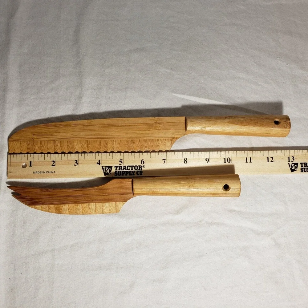 Bamboo Bread Slicing Knife 13